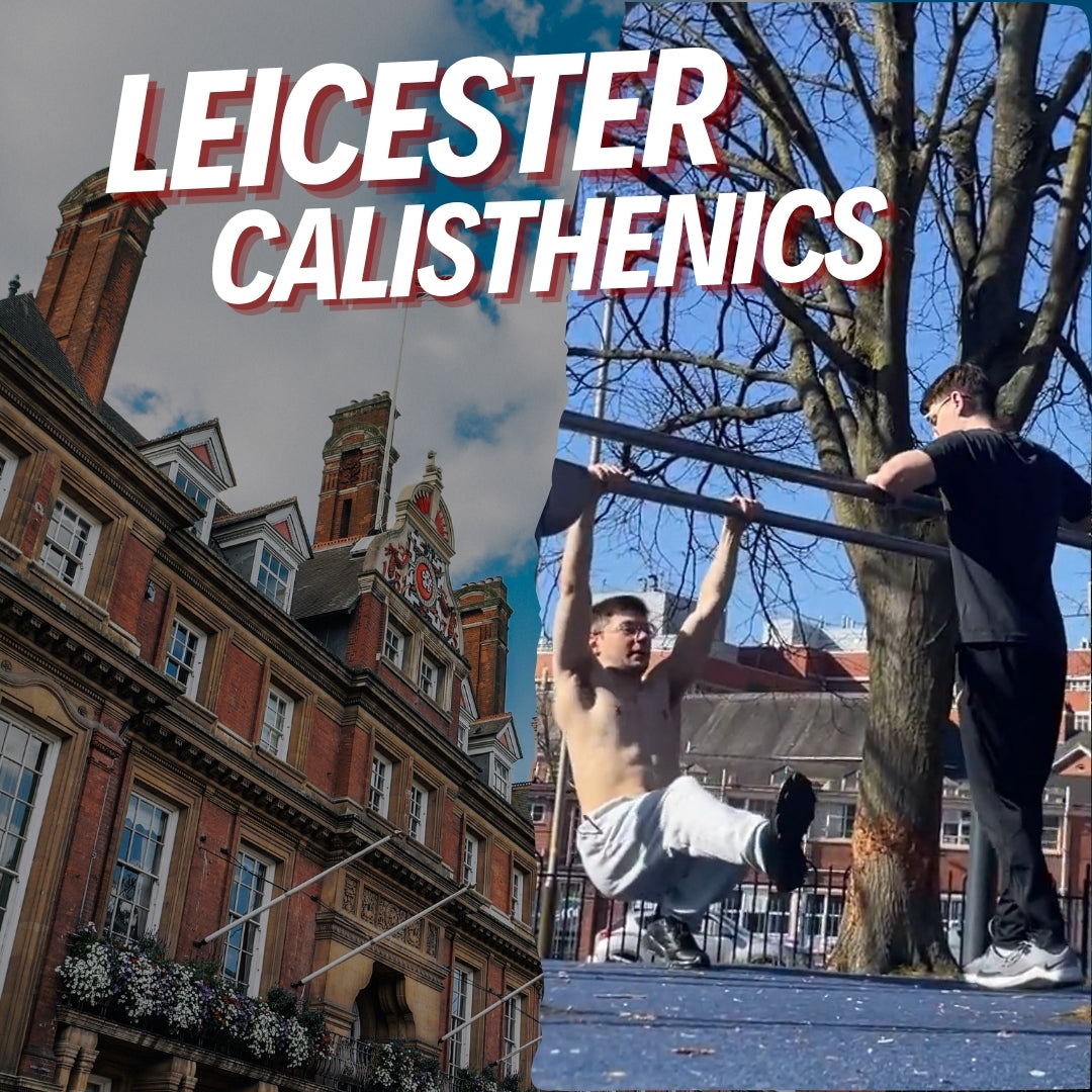 Training Calisthenics in Leicester Nelson Mandela Park — online coaching, classes and bodyweight training. Community training session