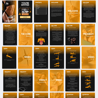 The 6 Week Core & Abs Sculptor