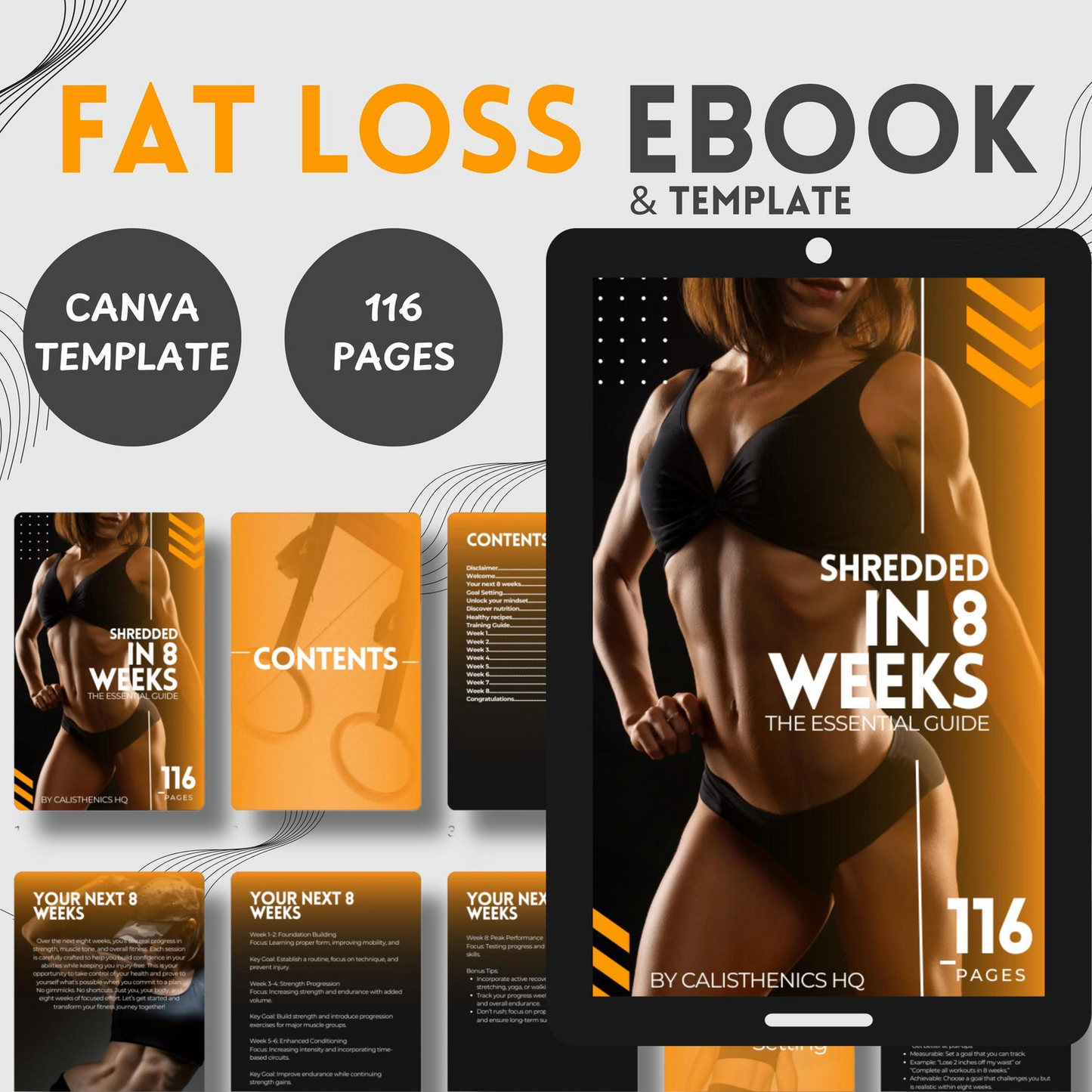 Shredded in 8 Weeks: The Ultimate Guide
