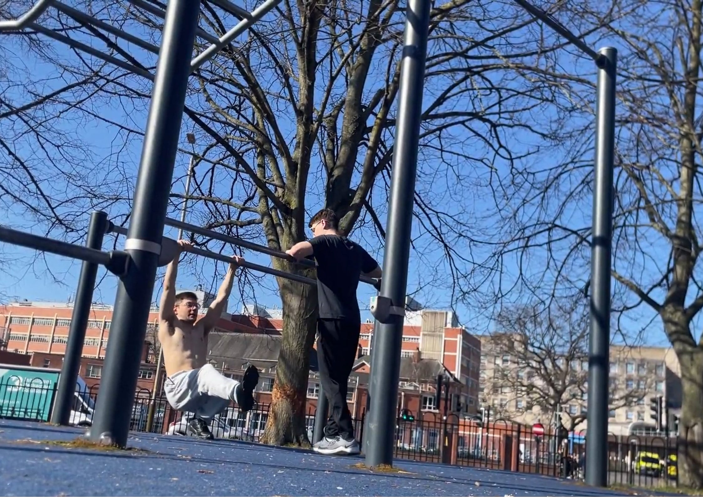 image of calisthenics community meet-up - evidence and workout session with our community in leicester